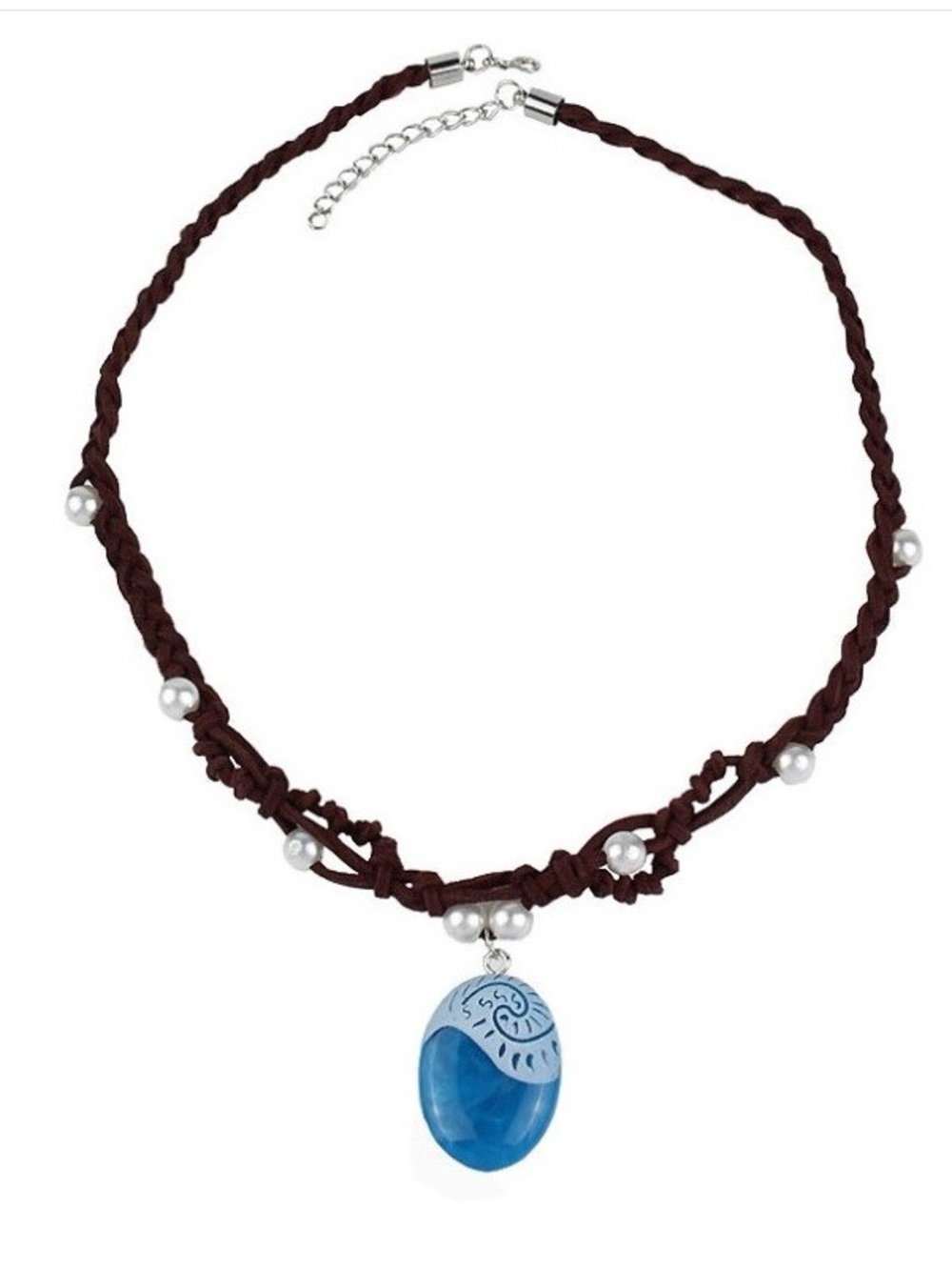 Kids Moana Leather Corded Costume Necklace